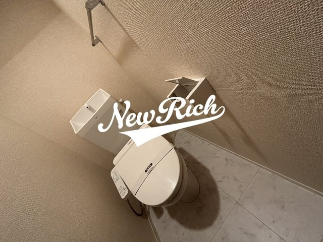 前橋市元総社町のアパートのトイレ