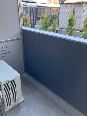 MAXIV CROS梅島のバルコニー