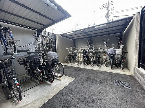 ライオンズ綾瀬セントマークスのその他|駐輪場　※2026年1月の写真