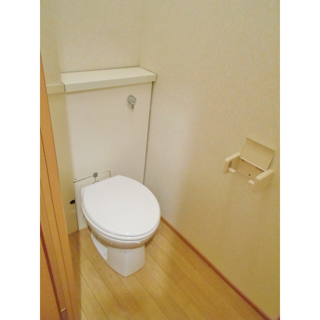 岐阜市領下のアパートのトイレ|洋式トイレ
