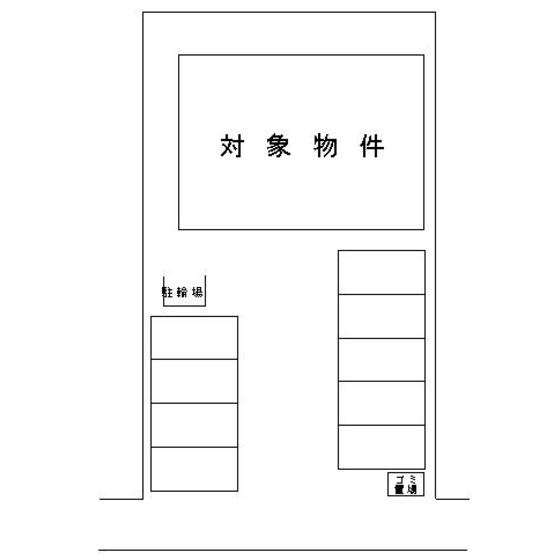 アドヴァンス・宇佐の駐車場|配置図