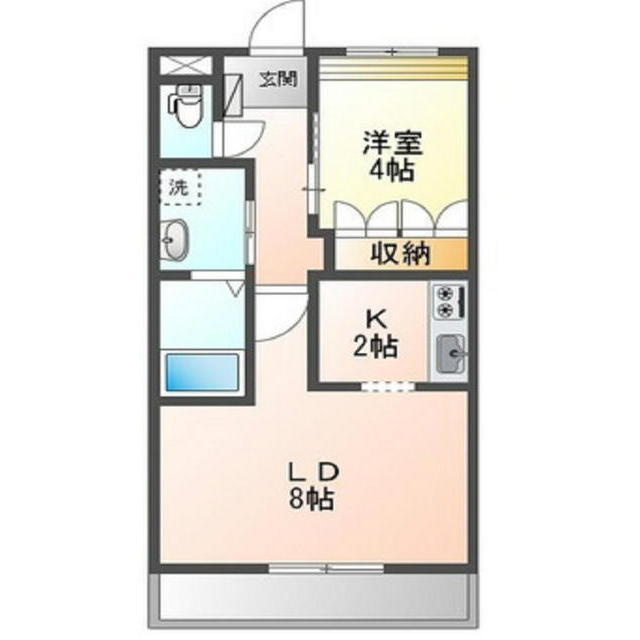 アドヴァンス・宇佐の間取り