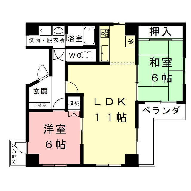レジデンス３０の間取り