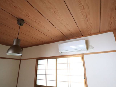 【その他】 | コーポ祐天寺 | 和室天井は木目に癒されます◎