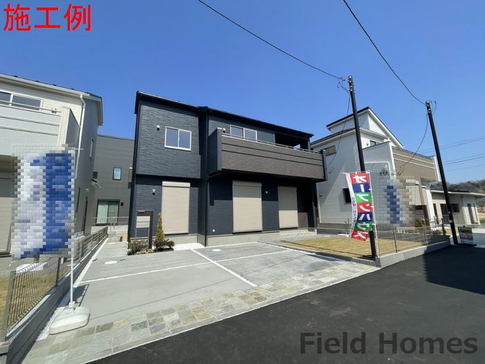平塚市四之宮2丁目新築戸建て　1号棟の外観|外観施工例※本物件は平屋建てとなります。