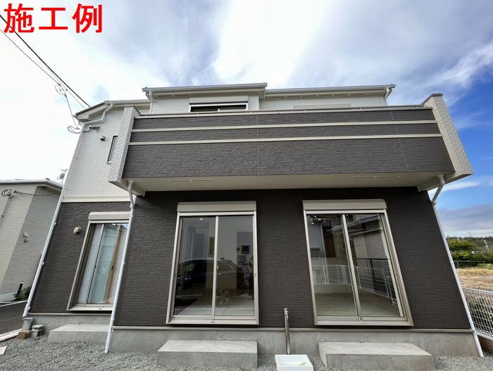 平塚市四之宮2丁目新築戸建て　2号棟の外観|外観施工例