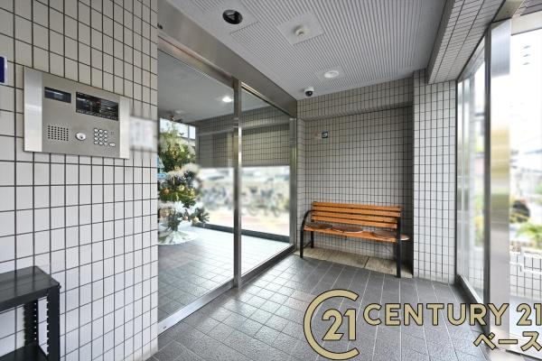 ユニハイム大和郡山のその他共用部分|■現地撮影写真■オートロック付きで防犯面も安心！