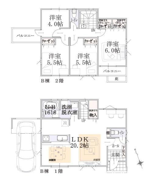 横浜市緑区北八朔町の新築一戸建