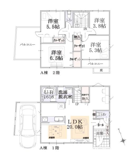 横浜市緑区北八朔町の新築一戸建