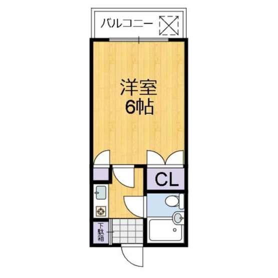【間取り】 | コーポ明日香