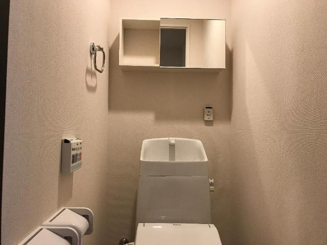 パドマヒルズ（PADMA　HILLS　４）のトイレ|シャワー付トイレ