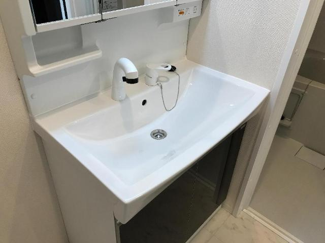 パドマヒルズ（PADMA　HILLS　４）の洗面所|洗髪洗面化粧台