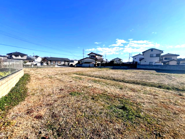 売土地　上大島町分譲地の外観|分譲地南西から撮影