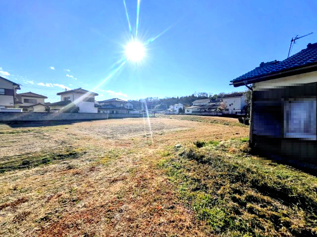 売土地　上大島町分譲地の外観|分譲地北東から撮影