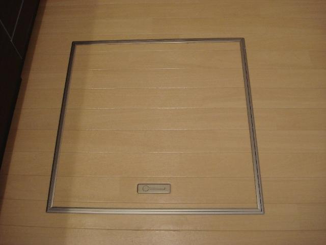 リッツパークCの収納|床下収納