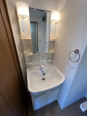 【洗面所】 | ヒルトップハイム桜川 | ヒルトップハイム桜川　洗面所
