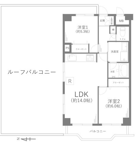 ダイアパレス東寺尾第三・弐号棟