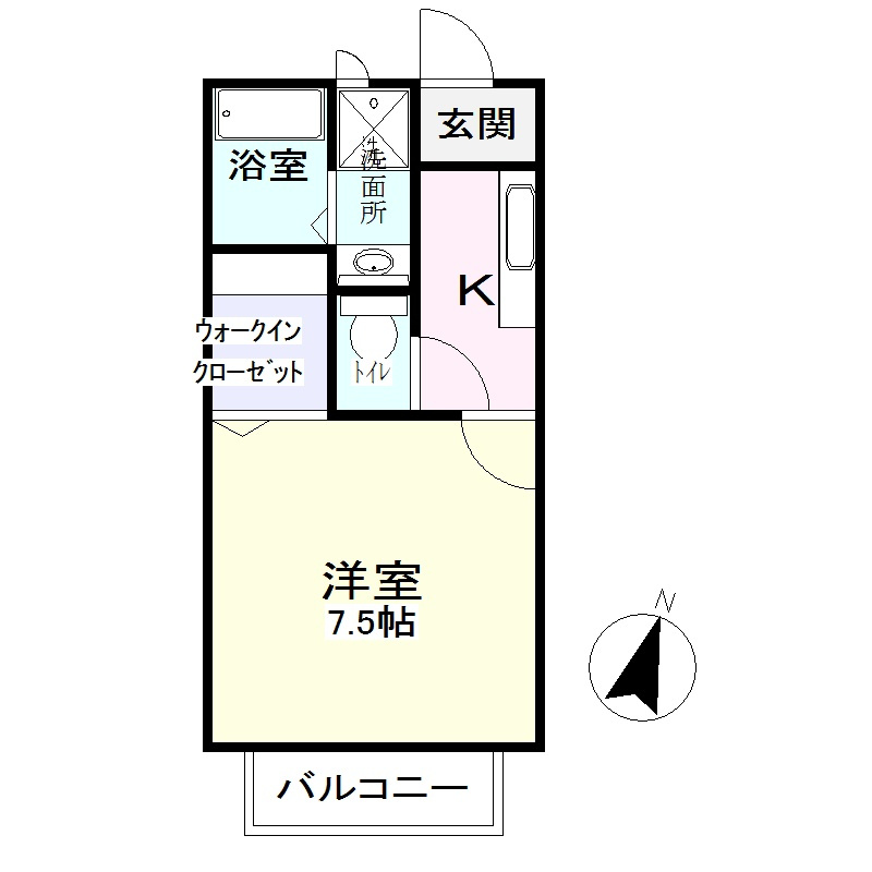 コーポグリーンの間取り