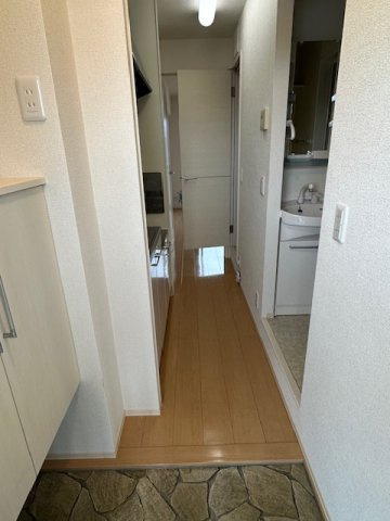 コーポグリーンの玄関