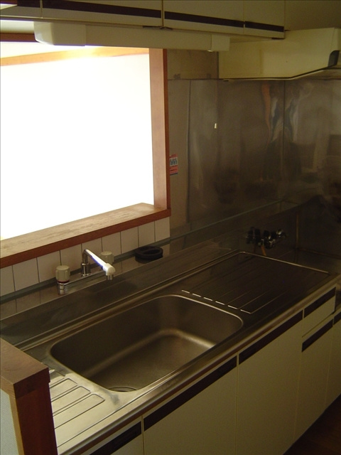 マンションリバーストーンのキッチン