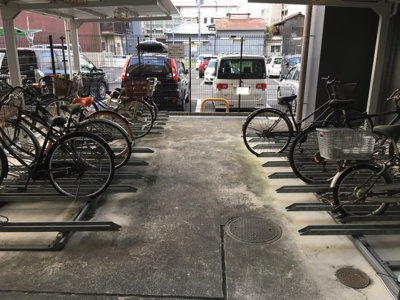 【駐輪場】 | ルネ石山センタープレイス