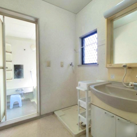 中古戸建　野田市花井1-21-12の洗面所