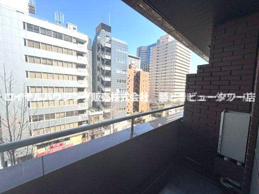 ６階なので程よい開放感のあるビューです