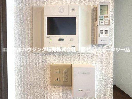 TVモニター付きインターホン・セコムも付いております