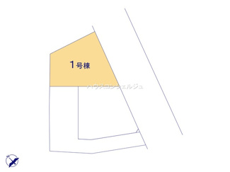 【区画図】 | 名古屋市緑区鳴海町字上中町16-7【仲介手数料無料】新築一戸建て　1号棟