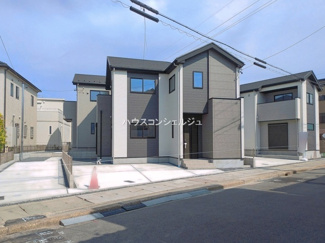 【前面道路含む現地写真】 | 名古屋市緑区鳴海町字上中町16-7【仲介手数料無料】新築一戸建て　3号棟