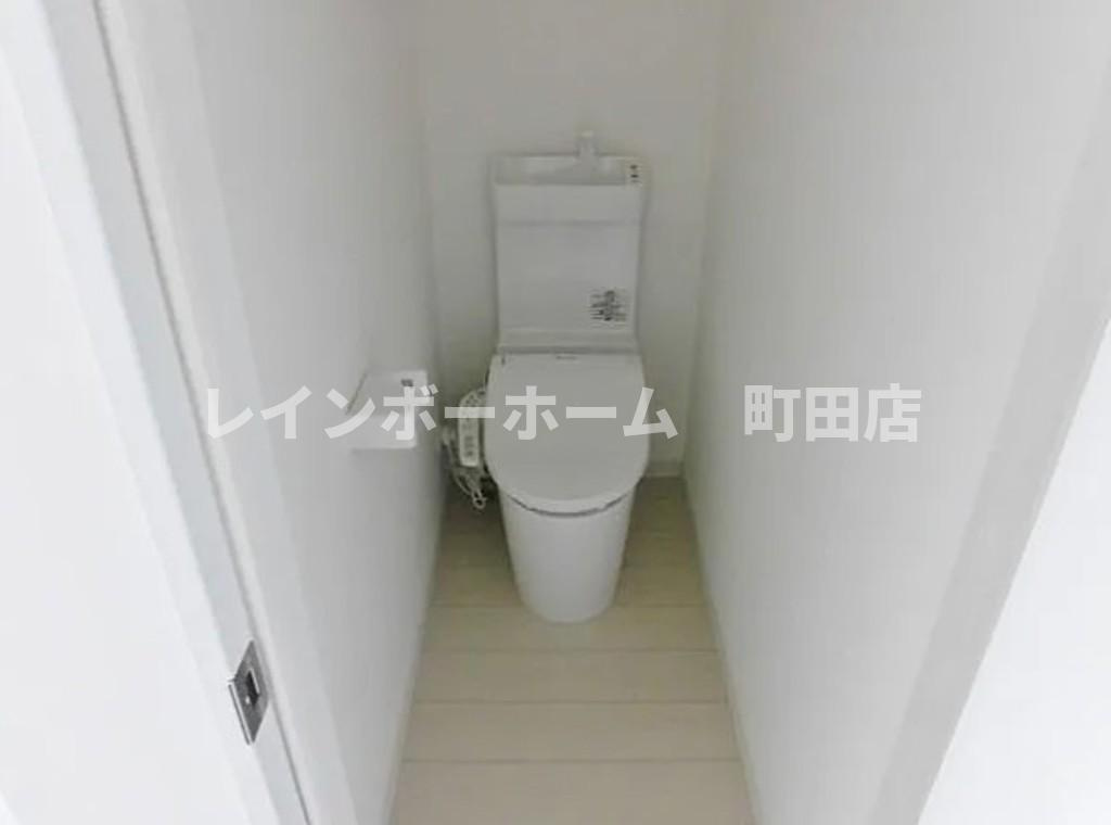 プライムテラス大和B棟※初期費用分割あと払いサービス利用可能物件のトイレ