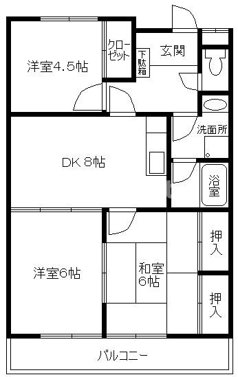 サンブリッジの間取り