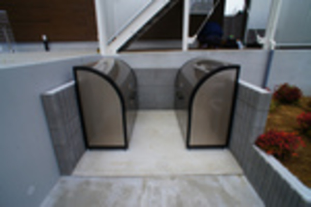 リブリ・シャン.ハイツ与野本町のその他共用部分|敷地内ゴミ置き場。