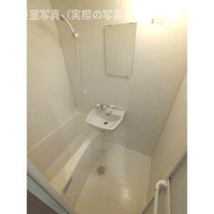 ハイツエリオンの浴室