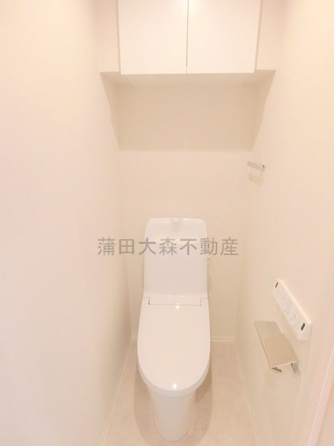 コスモリード大森西のトイレ|温水洗浄便座付きトイレ