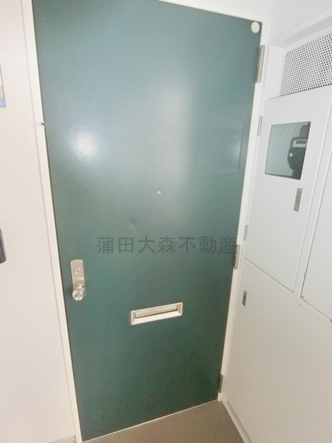 コスモリード大森西の玄関