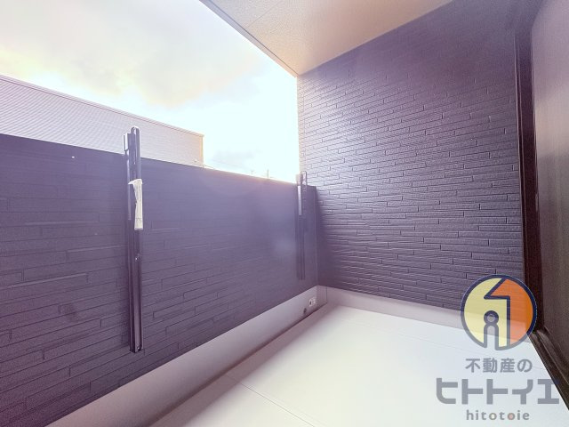 タマタウン八女IC西のバルコニー