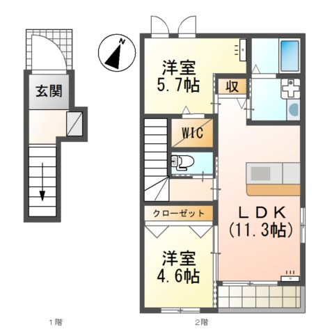 【間取り】 | Ｇｒｅｅｎｈｉｌｌｓ小文字