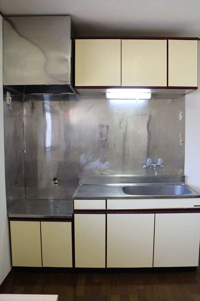 サンハイツ天野Ⅰのキッチン|お料理しやすいキッチンです