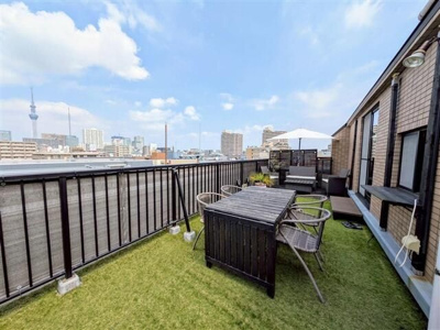 【バルコニー】 | サンクチュアリ菊川リバーサイドステージ