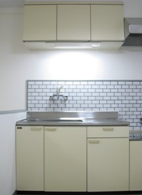 コーポ照力のキッチン|２口コンロ対応