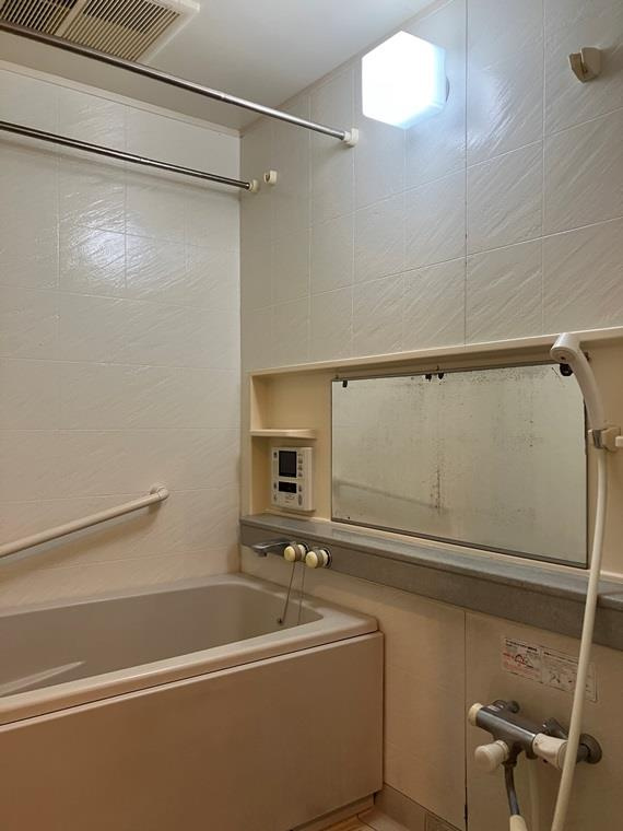 ヴィルヌーブ浦和常盤の浴室|ゆったり過ごせるお風呂です