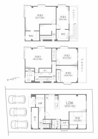 名古屋市中川区服部二丁目戸建