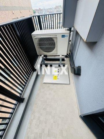 横浜市中区羽衣町２丁目の賃貸マンションのバルコニー