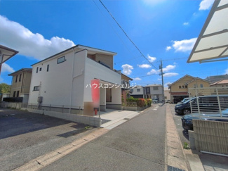 【前面道路含む現地写真】 | 名古屋市緑区鳴海町字文木54-2【仲介手数料無料】新築一戸建て　1号棟