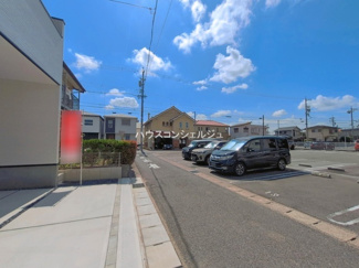 【前面道路含む現地写真】 | 名古屋市緑区鳴海町字文木54-2【仲介手数料無料】新築一戸建て　1号棟