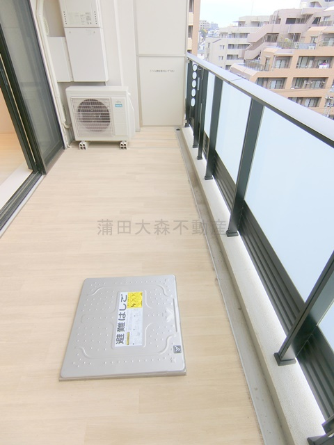 ブランシエスタ西馬込ブランシエスタニシマゴメのバルコニー|物干し金具付きバルコニー