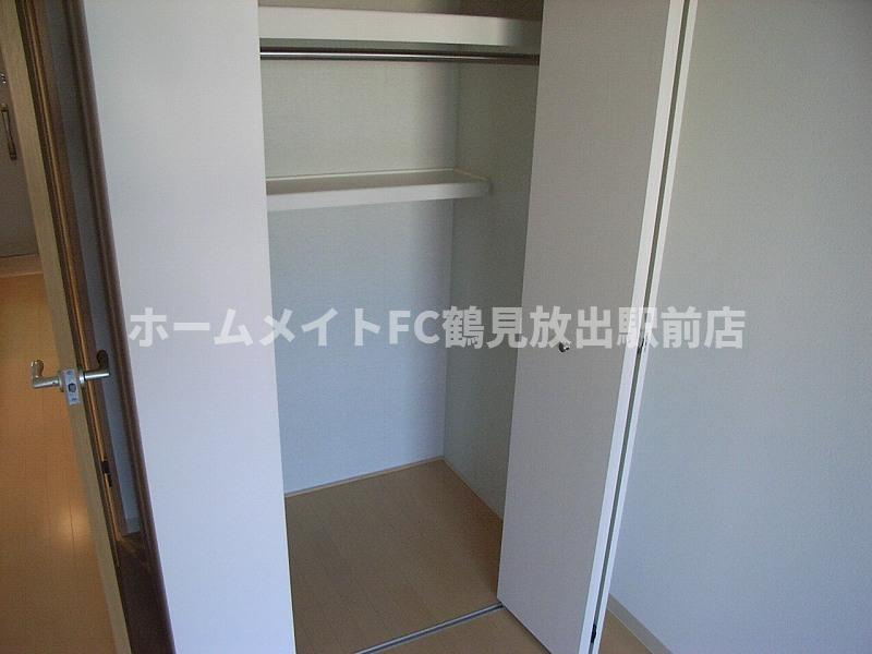 大阪市城東区鴫野東３丁目の賃貸マンションの収納