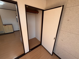 大きなスペースがあり、収納には困りません