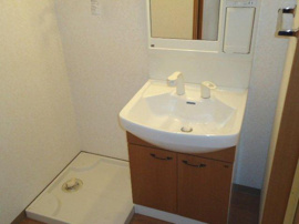 洗髪洗面化粧台